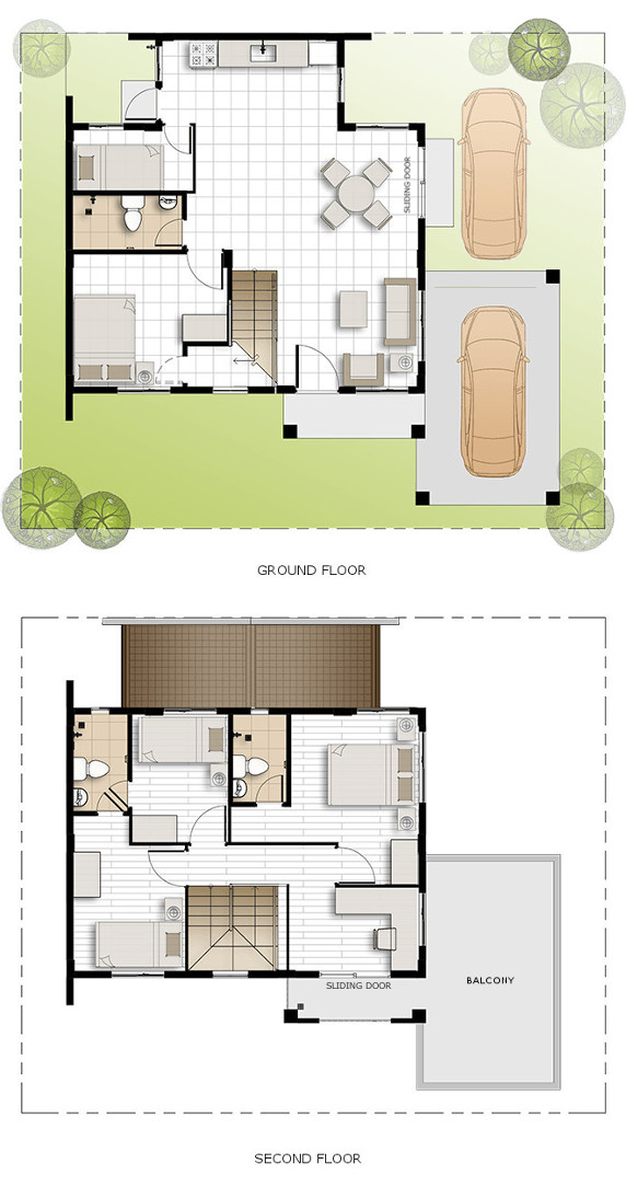 Freya Floor Plan House and Lot in Nasugbu